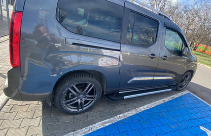Side sills RedLine V1 (2 pcs., aluminum) for Toyota Proace City - image 4