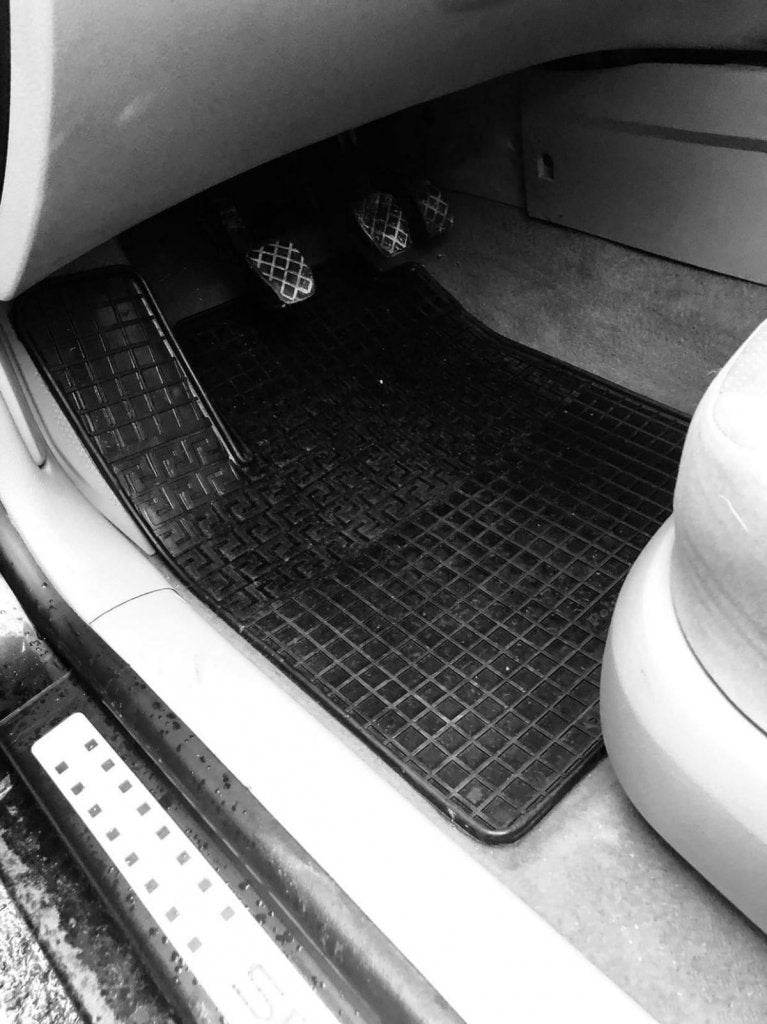 Rubber mats (4 pieces, Polytep) for Seat Toledo 2000-2005 - Reelken Auto