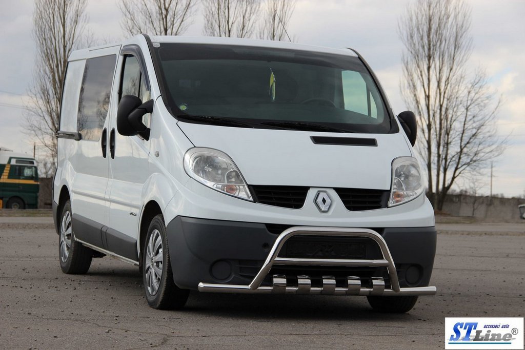 Bull bar WT003-15 (stainless steel) for Opel Vivaro 2001-2015 - image 3