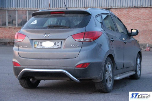 Back protection AK007 (stainless) for Hyundai IX-35 2010-2015 - Reelken Auto