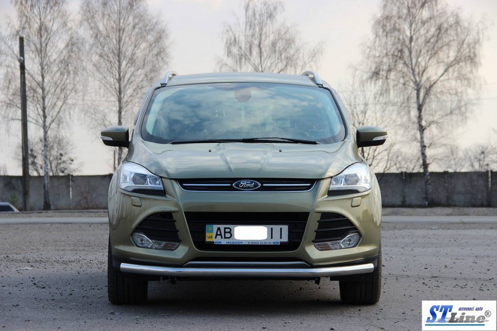 Front protection ST008 (stainless) for Ford Kuga/Escape 2013-2019 - image 3