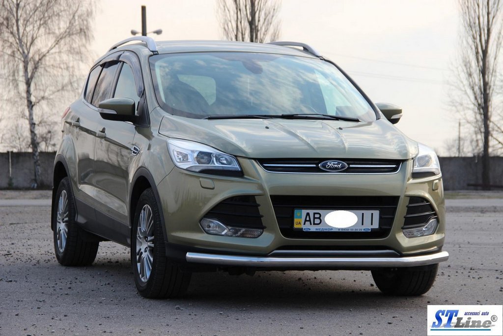 Front protection ST008 (stainless) for Ford Kuga/Escape 2013-2019 - image 4