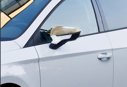 Mirror Covers (2 pcs, Stainless Steel) for Seat Leon 2013-2020 - image 3