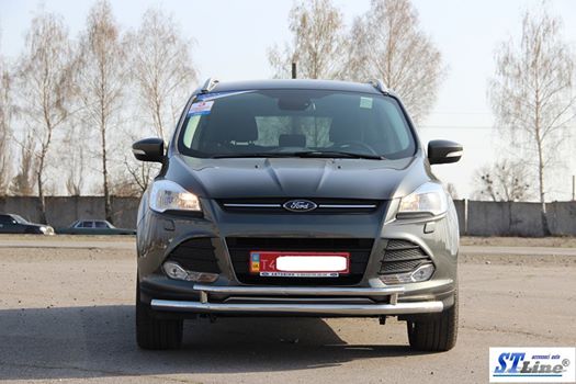 Front protection ST014 (stainless) for Ford Kuga/Escape 2013-2019 - image 2