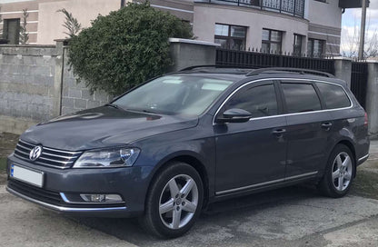 In-Channel Wind Deflectors (SW, 4 pcs, Esa) for Volkswagen Passat B7 2012-2015 - image 2