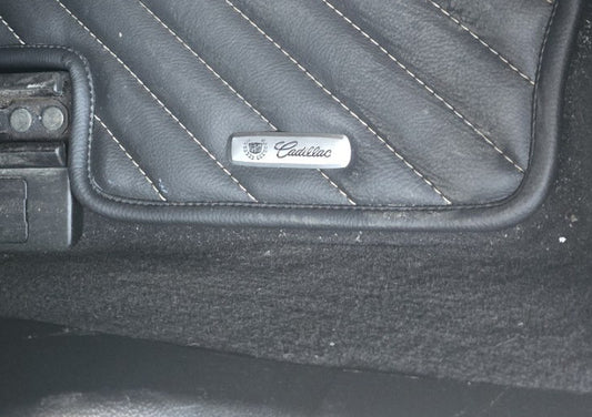 Aluminum Badge for Car Mats (1 pc) for Cadillac - image 2