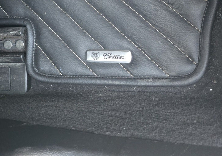 Aluminum Badge for Car Mats (1 pc) for Cadillac - image 2