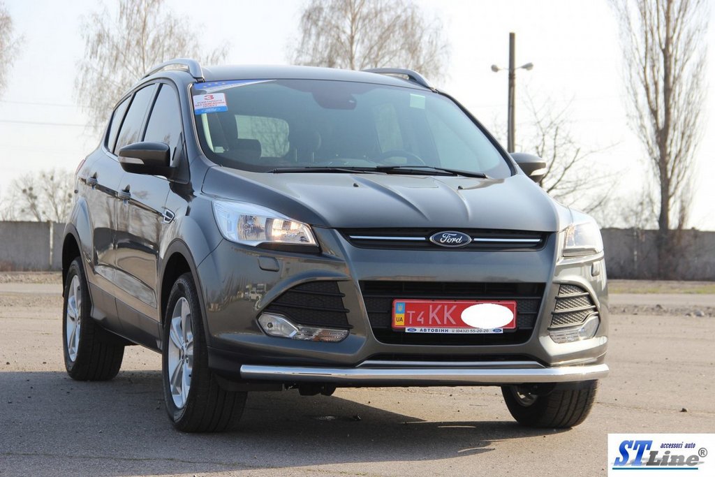Front protection ST008 (stainless) for Ford Kuga/Escape 2013-2019 - image 6