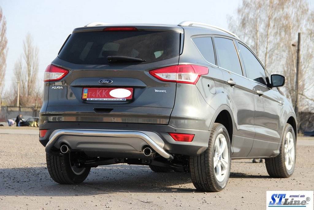 Back arc AK007 (stainless) for Ford Kuga/Escape 2013-2019 - Reelken Auto