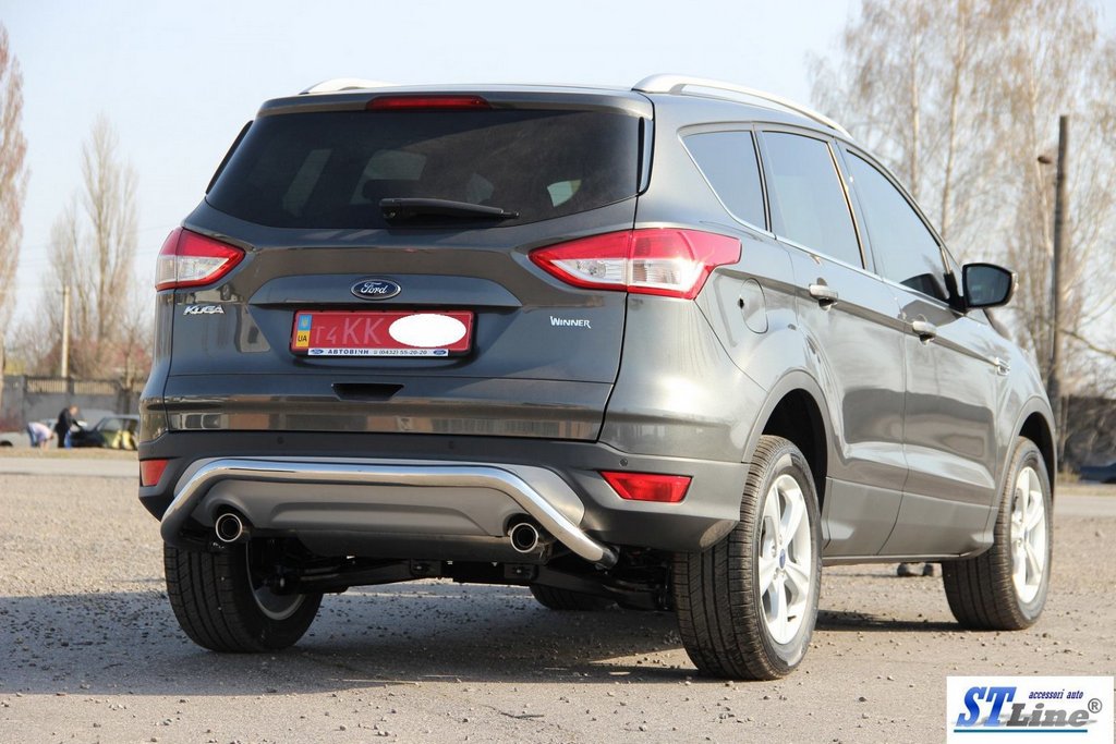 Rear Bar AK007 (Stainless Steel) for Ford Kuga/Escape 2013-2019 - image 5