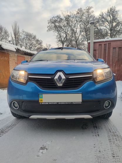 Winter lower grille cover (2013-2015) for Renault Logan MCV 2013-2022 - image 5