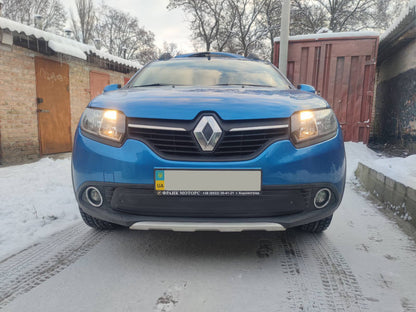 Winter lower grille cover (2013-2015) for Renault Logan MCV 2013-2022 - image 6