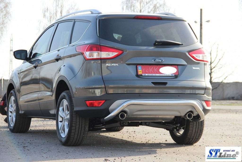 Back arc AK007 (stainless) for Ford Kuga/Escape 2013-2019 - Reelken Auto