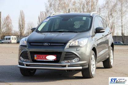 Front protection ST014 (stainless) for Ford Kuga/Escape 2013-2019 - image 3