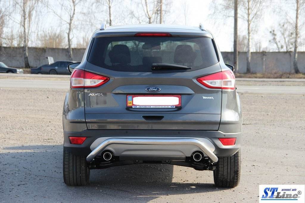 Back arc AK007 (stainless) for Ford Kuga/Escape 2013-2019 - Reelken Auto