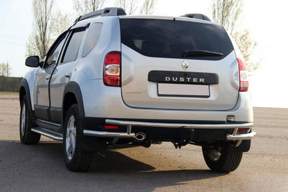 Rear Bar AK005-Special (Stainless Steel) for Renault Duster 2008-2017 - image 1