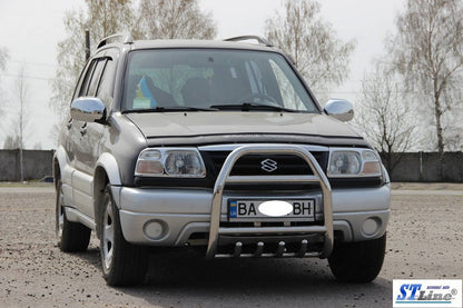 Bull Bar QT007 (Stainless Steel) for Suzuki Vitara 1998-2006 - image 3