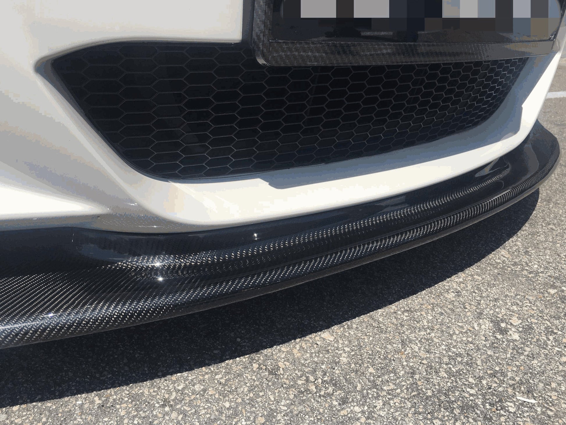 Front Bumper Lip Carbon Fiber V4 (for M3) for BMW 3 series E-90/91/92/93 2005-2011 - image 12