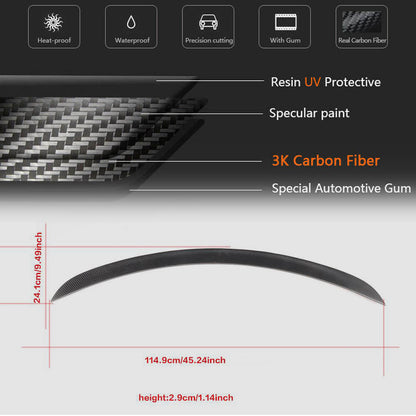 Rear Trunk Spoiler Boot Wing Lip V4 (2012-2022) for Tesla Model S - image 12
