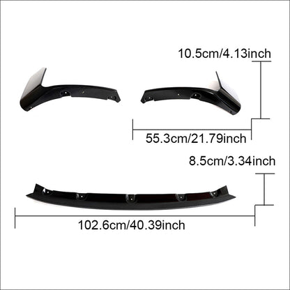 Front Bumper Lip V1 (for G87, Carbon) for BMW 2 Series G42 2021- - image 12