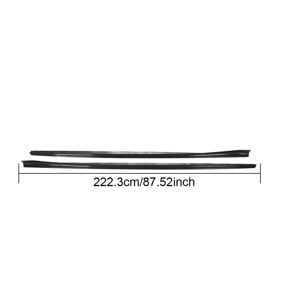 Front Bumper Lip Side Skirts Extension Rear Diffuser Dry Carbon Fiber (for F93) for BMW 8 series G14/G15/G16 - image 12