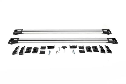 Roof rack cross bars for standard roof rails lockable WingCarrier V1 (2 pcs) for Volkswagen Touran 2003-2010 - image 12
