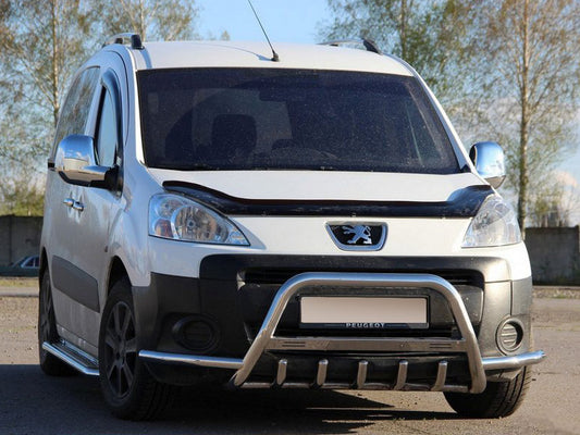 Bull Bar WT003-Plus (Stainless Steel) for Peugeot Partner Tepee 2008-2018 - image 1