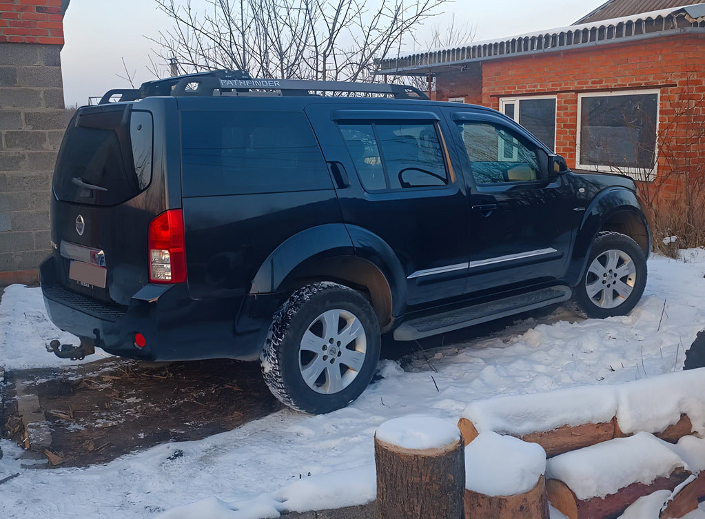 Window Deflectors (4 pcs, HIC) for Nissan Pathfinder R51 2005-2014 - image 3