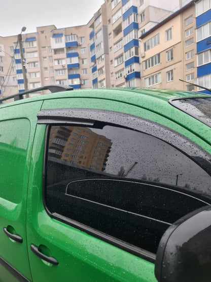 Window Deflectors (2 pcs, Sunplex Sport) for Renault Kangoo 2008-2020 - image 9