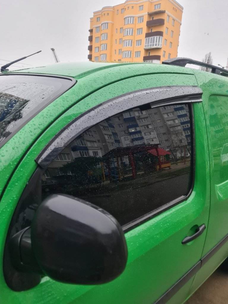 Windbreakers (2 pcs., Sunplex Sport) for Mercedes Citan 2013↗ year - Reelken Auto