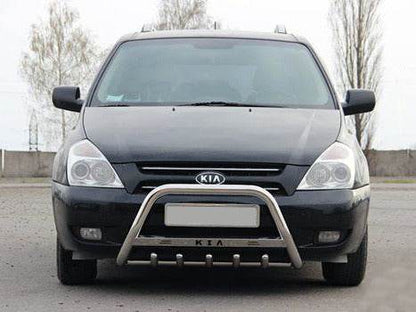 The WT004 bumper guard (stainless) for Kia Carnival 2002-2013 - Reelken Auto