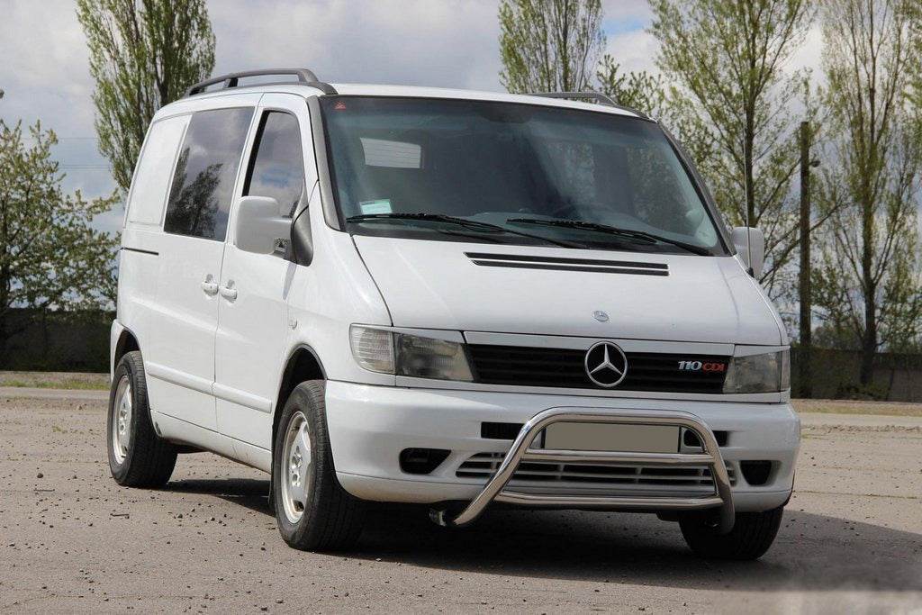 The WT022 bumper guard (stainless) for Mercedes Vito W638 1996-2003 - Reelken Auto