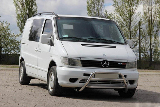 The WT022 bumper guard (stainless) for Mercedes Vito W638 1996-2003 - Reelken Auto