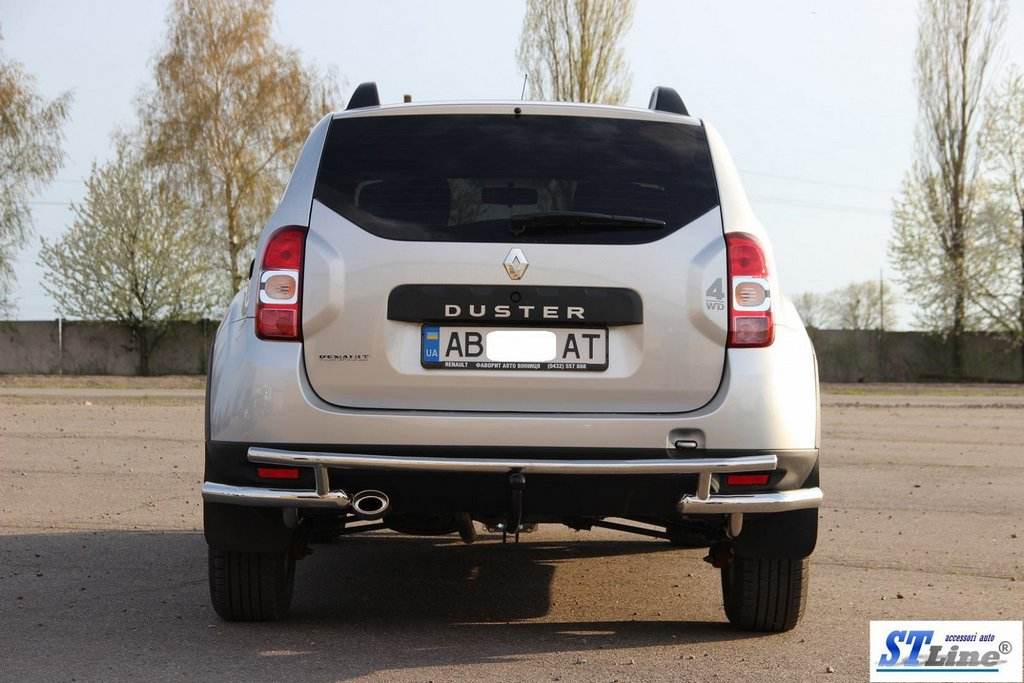 Back arc AK005-Special (stainless steel.) for Dacia Duster 2008-2018 - Reelken Auto