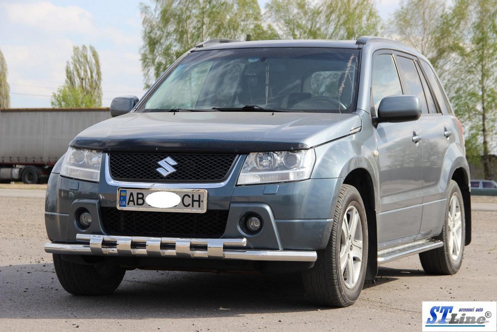 Front Bar ST015 (Stainless Steel) for Suzuki Grand Vitara 2005-2017 - image 2