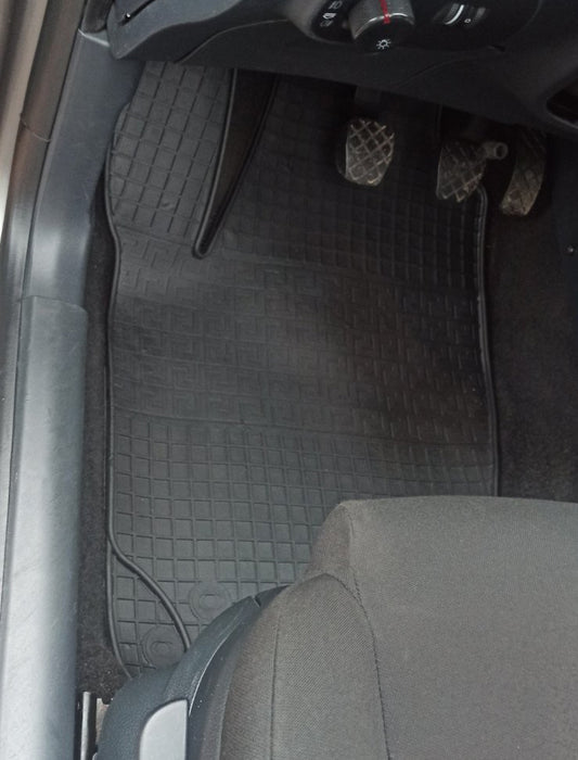 Rubber Floor Mats (4 pcs, Polytep) for Seat Ibiza 2002-2009 - image 1