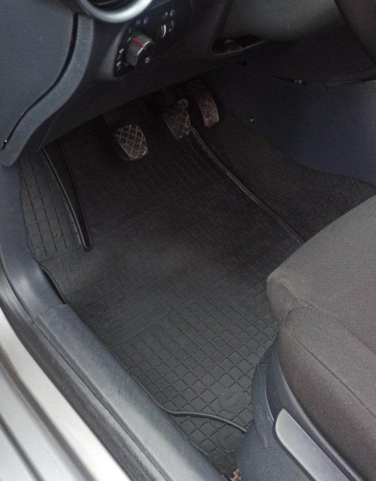 Rubber mats (4 pieces, Polytep) for Seat Ibiza 2002-2009 - Reelken Auto