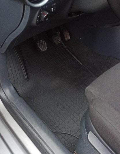 Rubber mats (4 pieces, Polytep) for Seat Ibiza 2002-2009 - Reelken Auto
