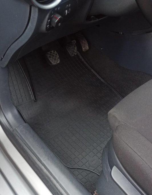 Rubber Floor Mats (4 pcs, Polytep) for Seat Ibiza 2002-2009 - image 2
