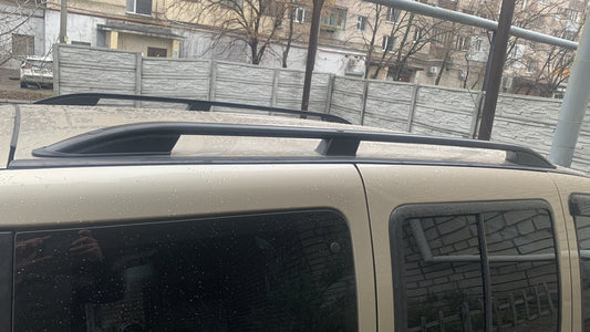 Skyport Roof Rails (black) for Fiat Doblo I 2001-2005 - image 1