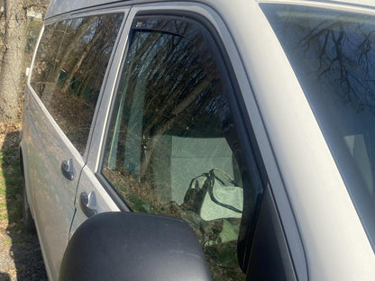 In-channel window deflectors (2 pcs, HIC) for Volkswagen T6 2015-2024 - image 6