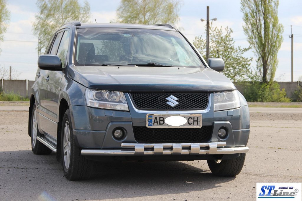 Front Bar ST015 (Stainless Steel) for Suzuki Grand Vitara 2005-2017 - image 3