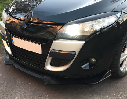 Universal Front Lip Spoiler DPT V-1 (ABS, Gloss Black) - image 2