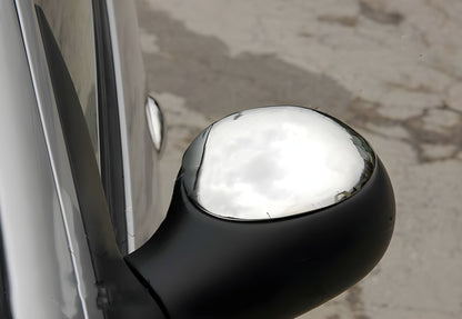 Mirror Covers (2 pcs, Stainless Steel) for Citroen Xsara Picasso 1999-2012 - image 1