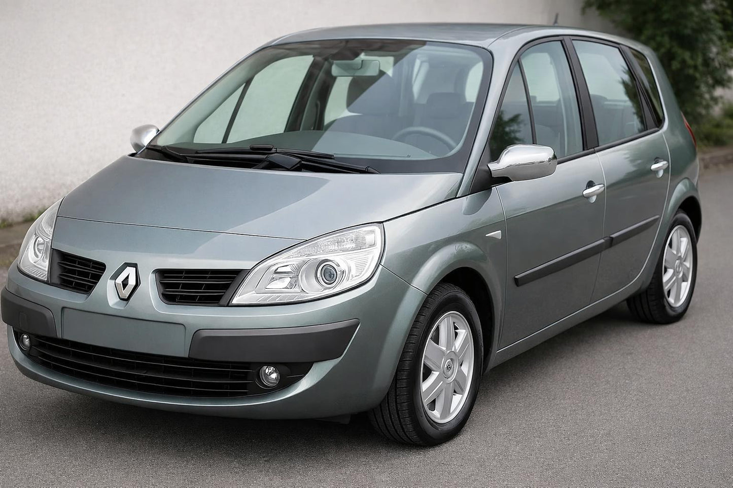 Mirror Covers (2 pcs, plastic) for Renault Scenic/Grand 2003-2009 - image 1