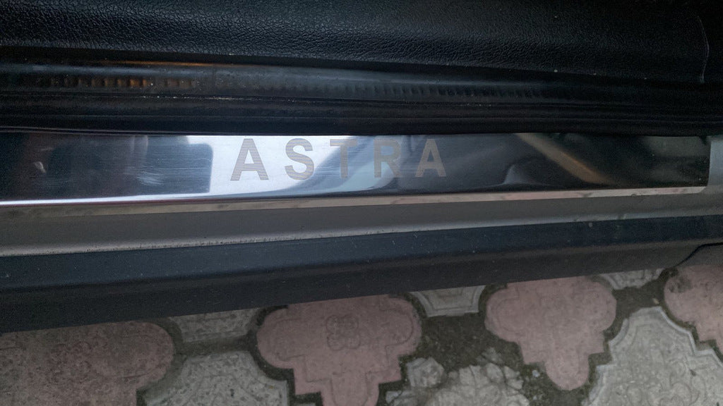 Carmos Door Sill Protectors (4 pcs, Stainless Steel) for Opel Astra G classic 1998-2012 - image 2