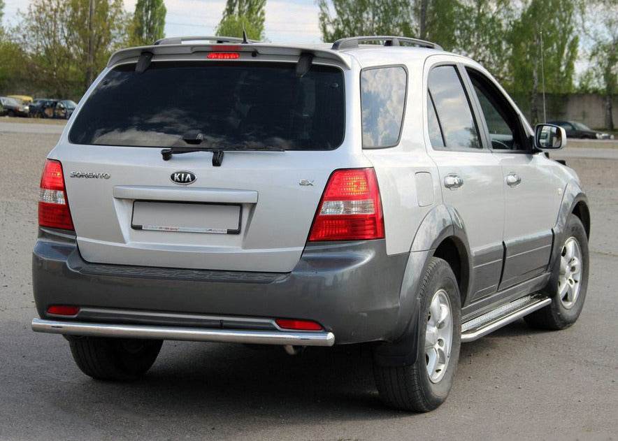 Back arc AK002 (stainless) for Kia Sorento I BL 2002-2009 - Reelken Auto