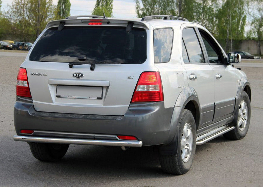 Rear Bar AK002 (Stainless Steel) for Kia Sorento I BL 2002-2009 - image 1