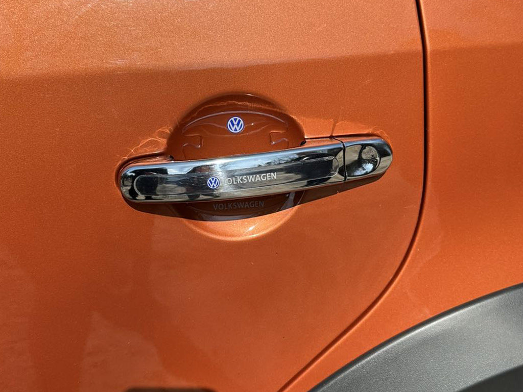 Chrome Door Handle Covers (4 pcs, Stainless Steel) for Volkswagen Touran 2010-2015 - image 5