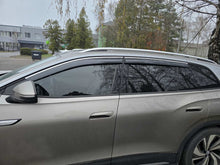 Window Deflectors with Chrome Trim Niken Luxury (4 pcs) for Volkswagen ID.6 2021- - image 1